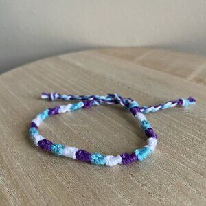 Tamara Bracelet, anklet, trendy, comfortable, tie, embroidery thread, woven, gif
